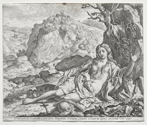 Francesco Cozza, The Penitent Magdalen