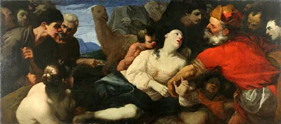 Antonio Carneo, Rahel and Laban.