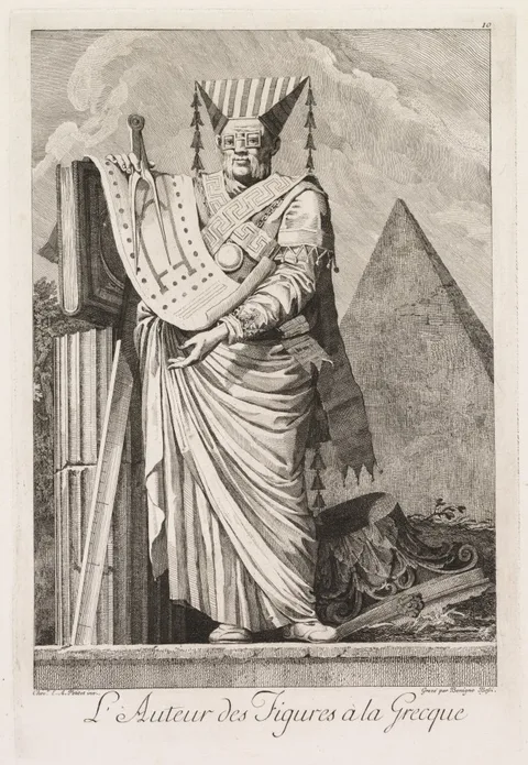 Benigno Bossi, Inventor of Greek Figures, Plate 10