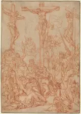 Andrea Vicentino, The Crucifixion
