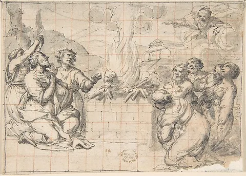 Lazzaro Baldi, The Sacrifice of Noah