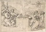 Lazzaro Baldi, The Sacrifice of Noah
