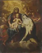 Lazzaro Baldi, The Mystic Marriage of St Rose of Lima