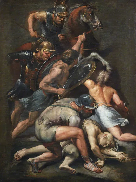 Lazzaro Baldi, Battle Piece
