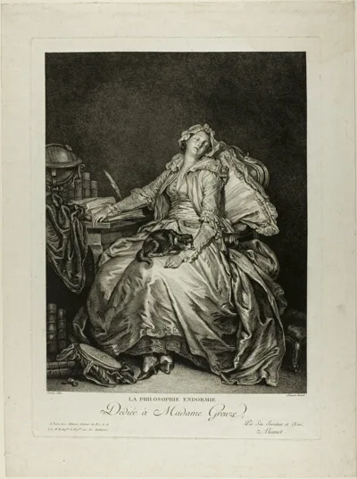 Jacques Aliamet, La Philosophie Endormie (Philosophy Asleep)