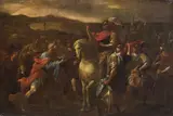 Agostino Beltrano, Indian kings worship Alexander the Great