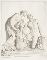 Giovanni Domenico Campiglia, Two Children of Niobe