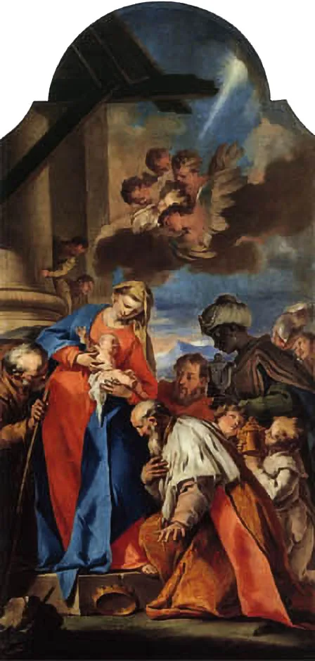 Nicolò Grassi, Anbetung der Könige
