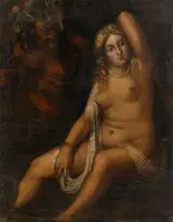 Niccolò Frangipane, Venus and a Satyr