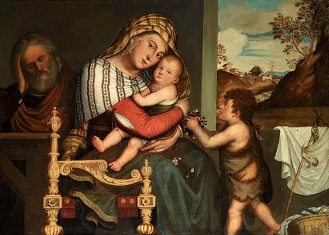 Niccolò Frangipane, The Holy Family