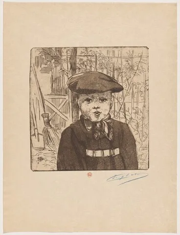 Eugène Delâtre, Le petit épicier (Chandlery)