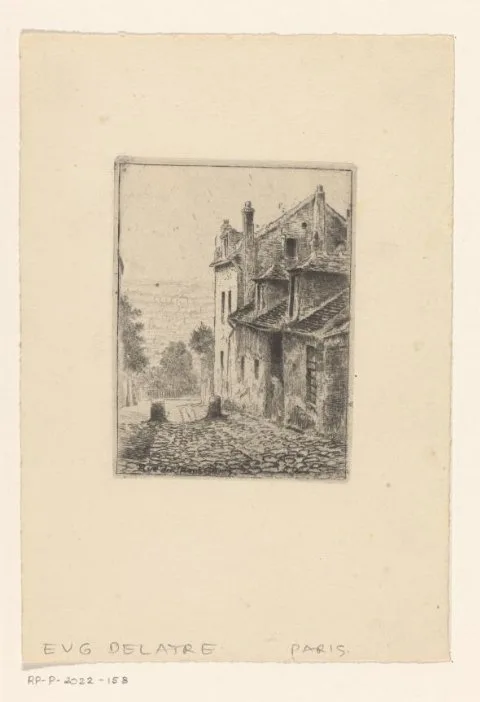 Eugène Delâtre, Rue du Mont Cenis