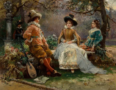 Cesare Augusto Detti, Music in the Garden
