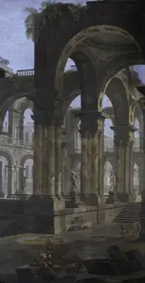 Pietro Paltronieri, Capriccio of Roman Ruins at Bologna