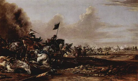 Johann Anton Eismann, Battle
