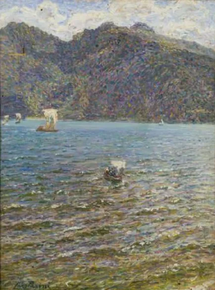 Lazzaro Pasini, La Breva sul Lago da Lierna a Mandello