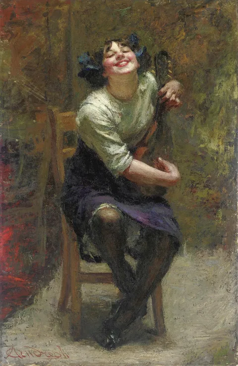 Attilio Andreoli, The young Musician