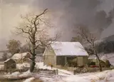 George Henry Durrie, Winter in the Country