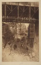 Charles Frederick William Mielatz, Cherry Street, N.Y.