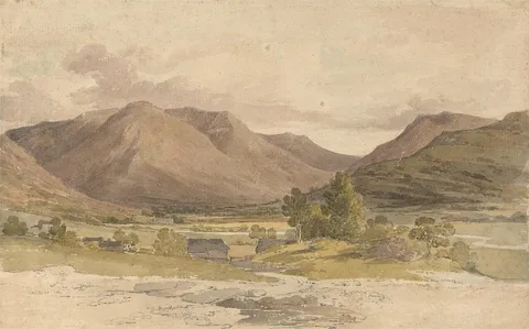 Paul Sandby Munn, View of Side Farm, Patterdale