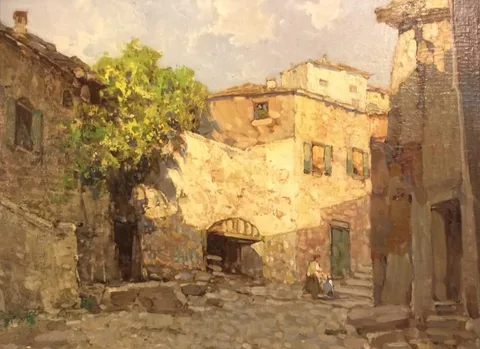 Bruto Mazzolani, Borgo di Lierna
