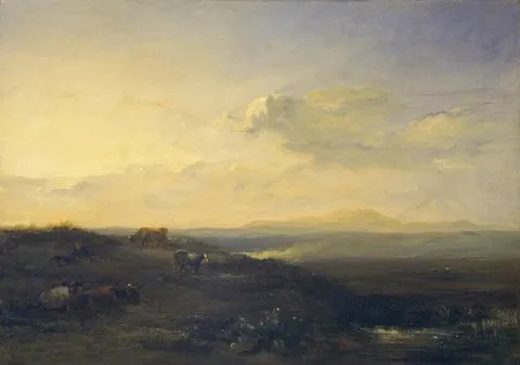 William Simson, Solway Moss: Evening