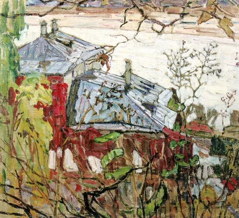 Abraham A. Manievich, Dnieper by Kiev