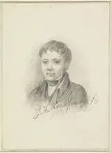 Johannes Hermanus Barend Koekkoek, Portret van Johannes Koekkoek