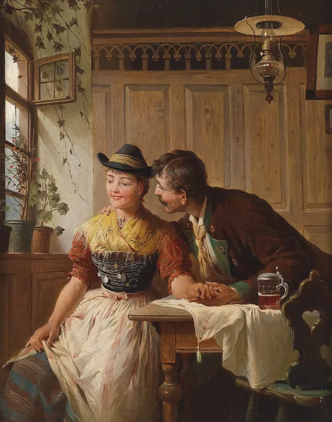 Peter Baumgartner, Flirtation