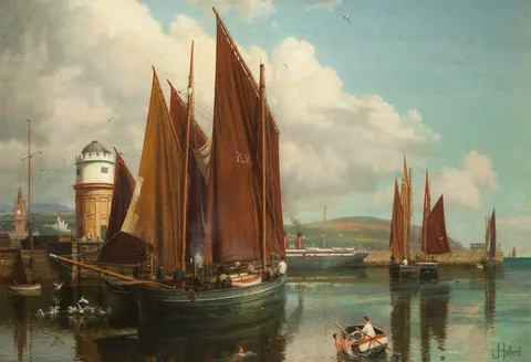 John Holland, Shipping in Douglas Harbour