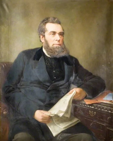 Jonathan Pratt, Portrait Of John Skirrow Wright ( 1823-1880 )