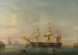 Tommaso de Simone, A frigate at Malta