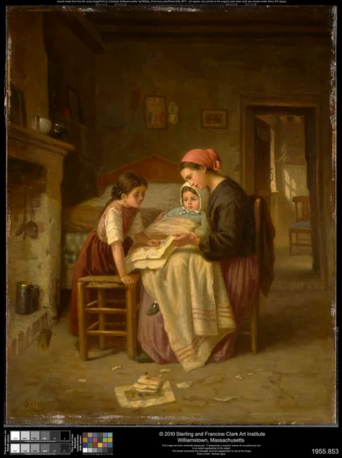 Paul Seignac, The Sick Child