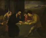 Pasqualino Rossi, School Teaching, a Teacher with Four Pupils