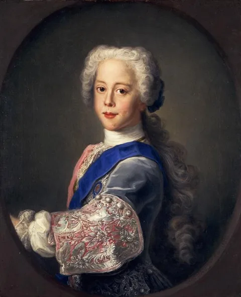 Antonio David, Prince Henry Benedict Clement Stuart, 1725 - 1807. Cardinal York; younger brother of Prince Charles Edward