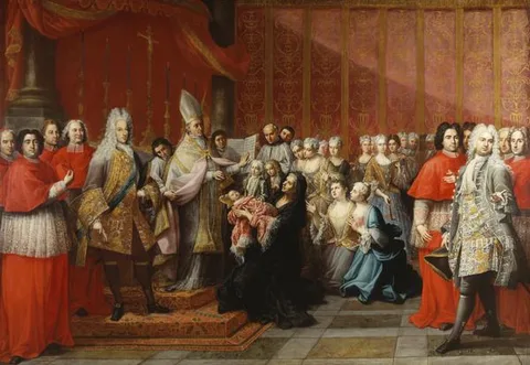 Antonio David, The Baptism of Prince Charles Edward Stuart