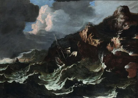 Matthieu van Plattenberg, Sea storm