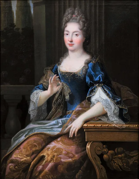 François de Troy, Presumed portrait of Marie-Anne de Bourbon
