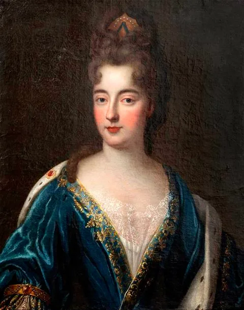 François de Troy, Presumed portrait of Marie Anne de Bourbon, Princess of Conti