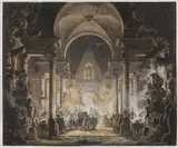 Louis Jean Desprez, The Tomb of Agamemnon