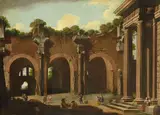 Niccolò Codazzi, The Basilica of Constantine with a Doric Colonnade