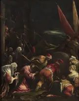 Girolamo da Ponte, Christ Carrying the Cross meets with Veronica