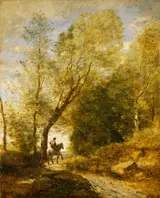 Jean-Baptiste Corot, The Forest of Coubron