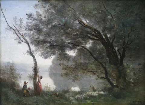 Jean-Baptiste Corot, Recollection of Mortefontaine