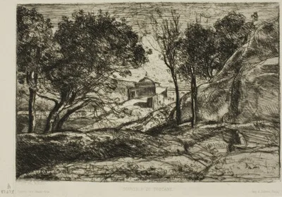 Jean-Baptiste Corot, Souvenir of Tuscany
