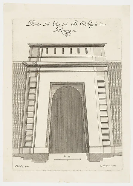 Michelangelo Buonarroti, Porta del Castel S. Angelo in Roma