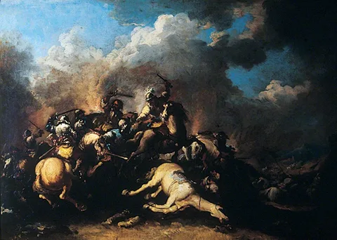 Antonio Marini, Battle Scene
