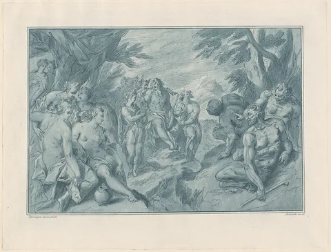 Andrea Scacciati I, The Musical Contest Between Apollo and Pan