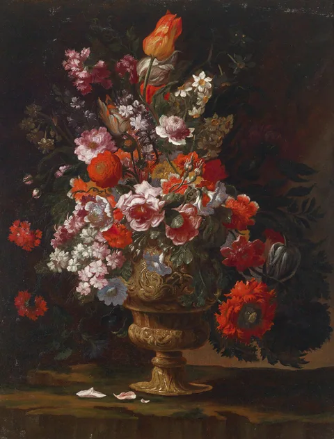 Andrea Scacciati I, Flowers in a Vase