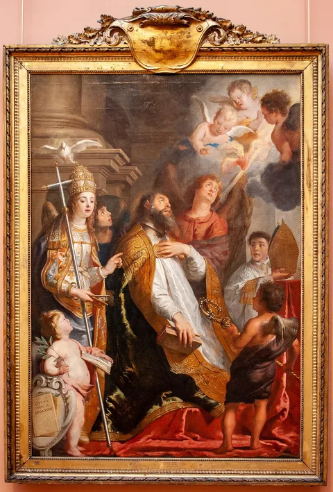 Gaspar de Crayer, Saint Augustine in Ecstasy